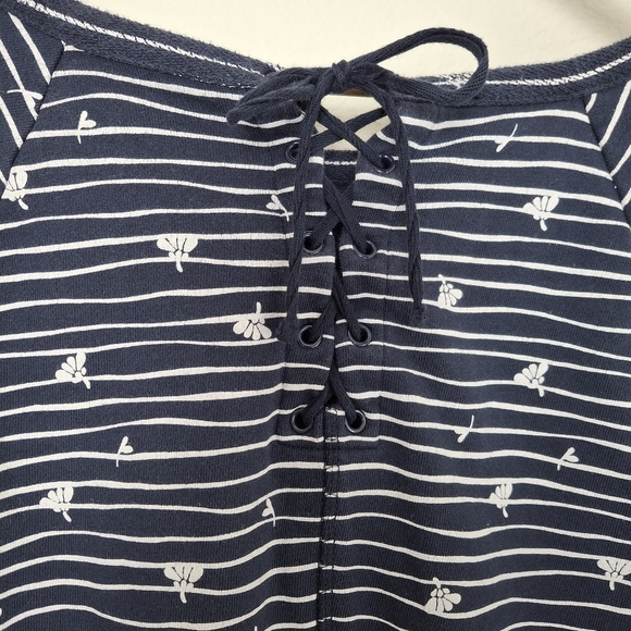 T by Talbots Longsleeve Mixed Print Dress - Picture 10 of 14